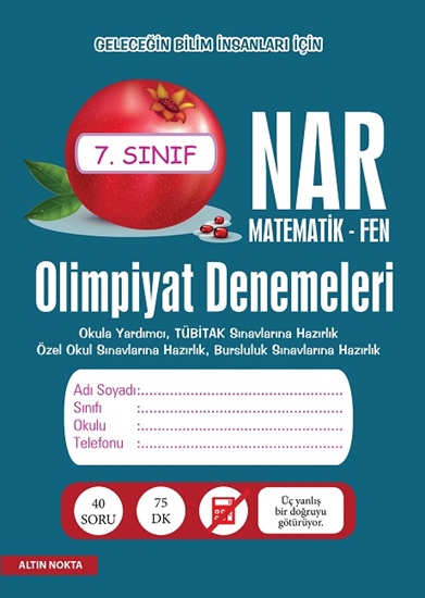 7. Sınıf Nar Olimpiyat Denemeleri Matematik - Fen