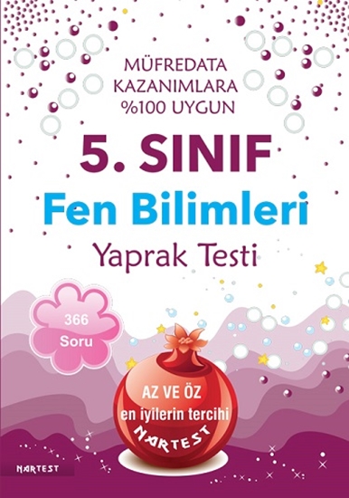 5. Sınıf Fen Bilimleri Yaprak Testi - Yeni Müfredat