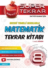 8. Sınıf Matematik Süper Tekrar Kitabı