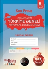 8.sınıf Nartest Kurumsal Deneme A Sayısal Son Prova