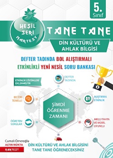 5. Sınıf Yeşil Tane Tane Din Kültürü Ve Ahlak Bilgisi Soru Bankası