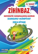 3. Sınıf Zihinbaz Matematik Yarışmalarına Hazırlık Kanguru - Olimpiyat Zeka Kitabı