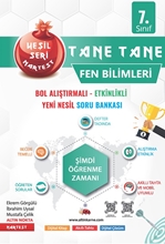 7. Sınıf Yeşil Tane Tane Fen Bilimleri Soru Bankası