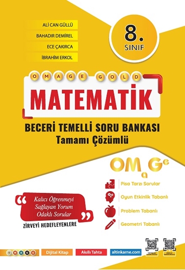 8. Sınıf Omage Gold Matematik Soru Bankası