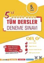 5. Sınıf Omage Motivasyon Tüm Dersler 5 Li Kamp Deneme Sınavı