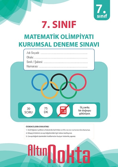 7. Sınıf Matematik Olimpiyatı Kurumsal Deneme Sınavı