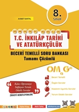 8. Sınıf Omage Gold İnkılap Tarihi Soru Bankası (nartest Mavi İle Aynı Kitap)