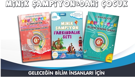 resm 2. SINIF MİNİK ŞAMPİYON VE DAHİ ÇOCUK SETİ