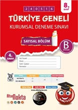 Nartest 8. Sınıf 4. Kurumsal Deneme Mayıs B Say Kod 240516