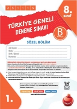 8. Sınıf Türkiye Geneli Ds Kasım B Söz Kod 251115