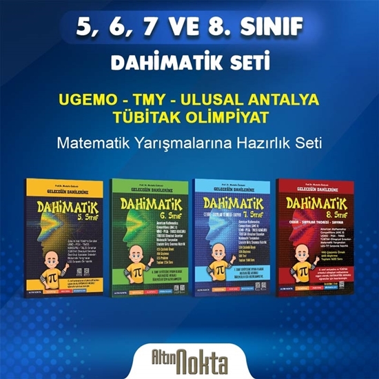 resm 5,6,7 VE 8. SINIF MATEMATİK YARIŞMALARINA HAZIRLIK DAHİMATİK SETİ