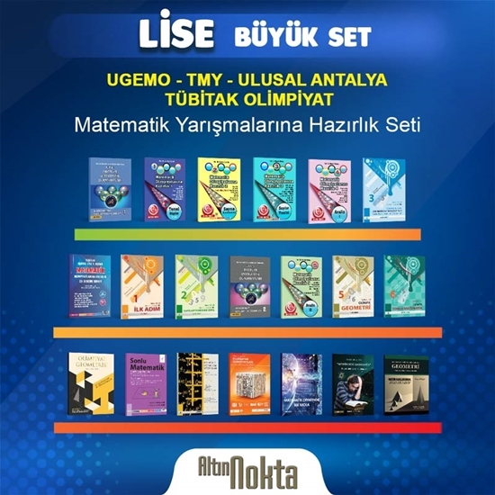 resm LİSE MATEMATİK YARIŞMALARINA HAZIRLIK BÜYÜK SET