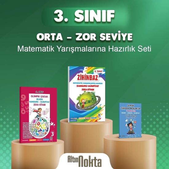 resm 3. SINIF BİLSEM - KANGURU - OLİMPİYAT SETİ ORTA-ZOR