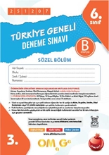 6. Sınıf Türkiye Geneli Ds Aralık B Söz Kod 251207