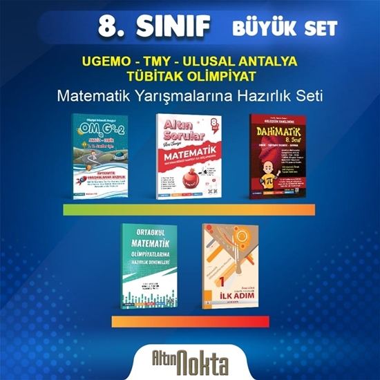 resm 8. SINIF MATEMATİK YARIŞMALARINA HAZIRLIK BÜYÜK SET