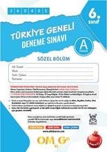 6. Sınıf Türkiye Geneli Ds Nisan A Söz Kod 260405