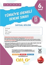 6. Sınıf Türkiye Geneli Ds Nisan B Say Kod 260408