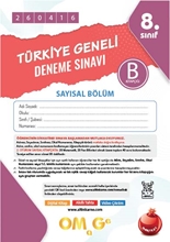 8. Sınıf Türkiye Geneli Ds Nisan B Say Kod 260416