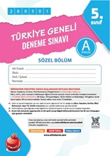 Nartest 5. Sınıf 8. Türkiye Geneli Ds Mayıs A Söz Kod 260501