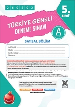 Nartest 5. Sınıf 8. Türkiye Geneli Ds Mayıs A Say Kod 260502