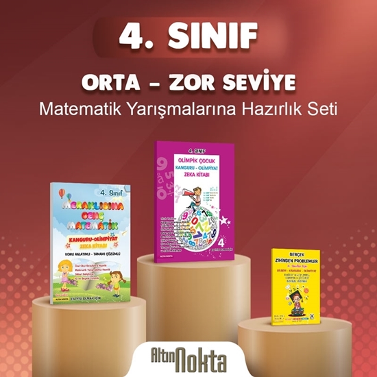 resm 4. SINIF KANGURU - OLİMPİYAT SETİ ORTA-ZOR