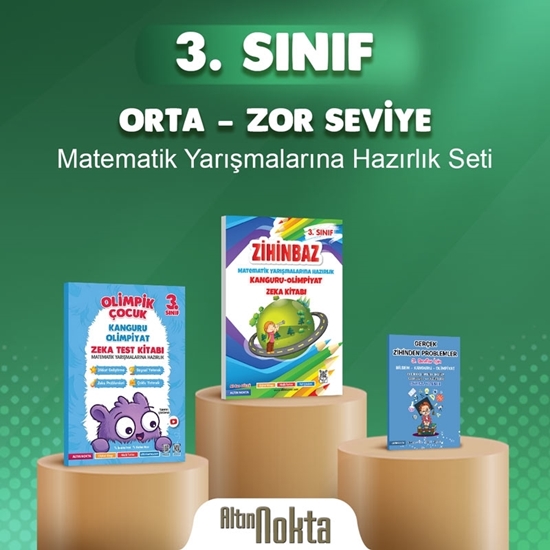 resm 3. SINIF BİLSEM - KANGURU - OLİMPİYAT SETİ ORTA-ZOR