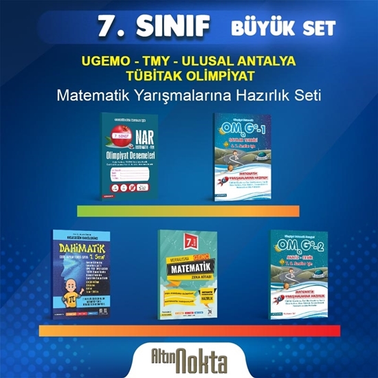 resm 7. SINIF MATEMATİK YARIŞMALARINA HAZIRLIK BÜYÜK SET