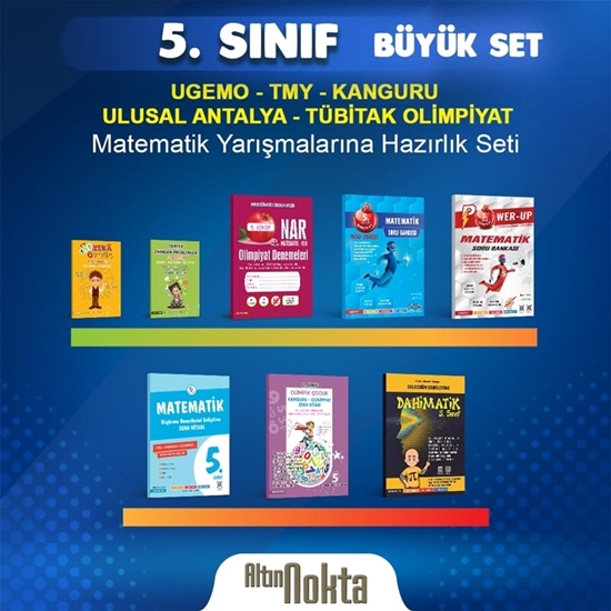 resm 5. SINIF MATEMATİK YARIŞMALARINA HAZIRLIK BÜYÜK SET