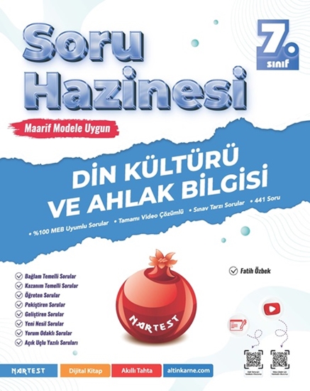 7. Sınıf Din Kültürü Ve Ahlak Bilgisi Soru Hazinesi